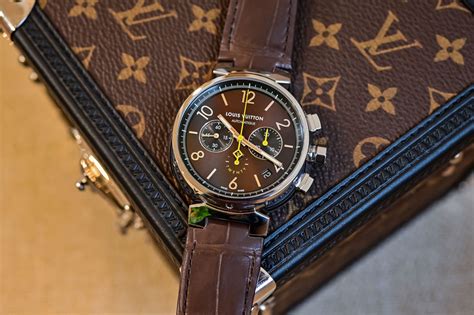 louis vuitton chronograph watch|Louis Vuitton tambour watch price.